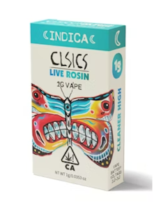 CLSICS - Clsics Live Rosin Cart 1g Berry Prism