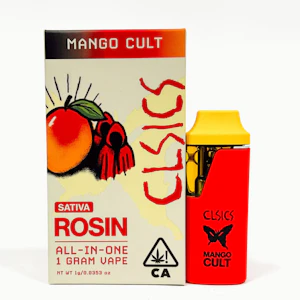 CLSICS - CLSICS - 1g Live Rosin AIO - Mango Cult