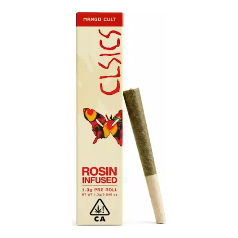 CLSICS - CLSICS | Mango Cult | Live Rosin Infused Pre-Roll | 1.3g Main Image