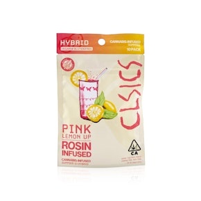 CLSICS - Edible - Pink Lemon Up - Live Rosin Gummies - 100MG