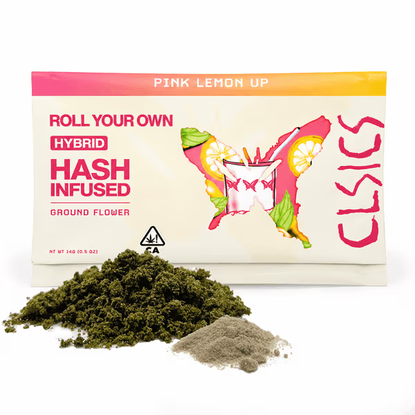 CLSICS | Pink Lemon Up | Hash-Infused Pre-Ground | 14g
