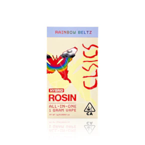 CLSICS - All In One - Rainbow Beltz - Live Rosin - 1G