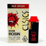 CLSICS - 1g Live Rosin AIO - Red Opium