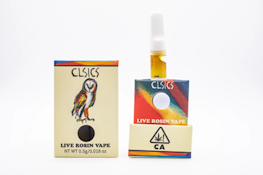 CLSICS - (S) Clockwork Lemon Live Rosin Vape Cartridge (1g)