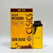 CLSICS - Disposable - SD OG Live Rosin - 1g