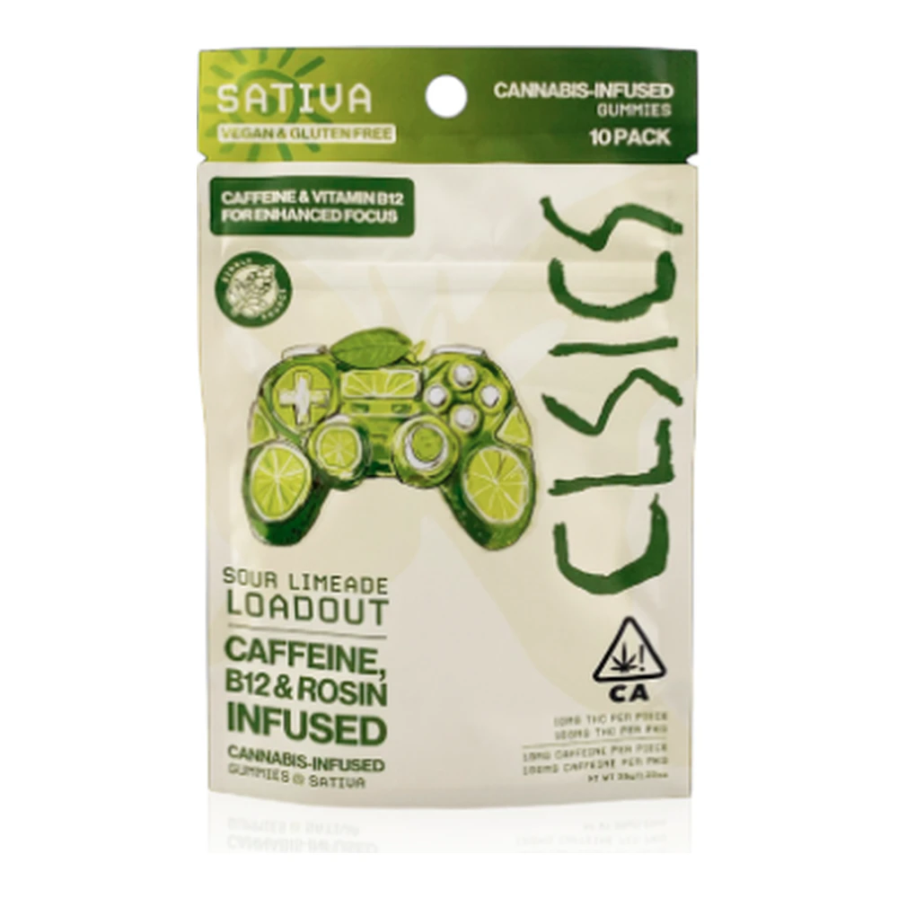 CLSICS - CLSICS | Sour Limeade Loadout | Live Rosin Gummies | 100mg Main Image