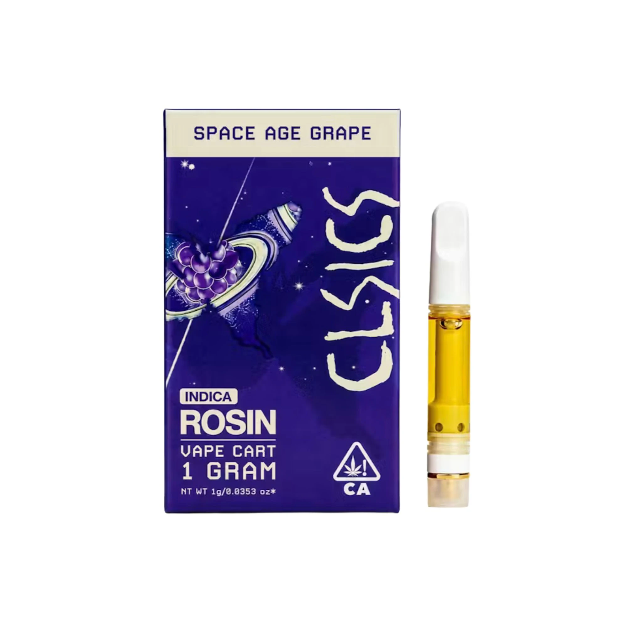 CLSICS - CLSICS | Space Age Grape | Live Rosin Cartridge | [1g] | Indica Main Image