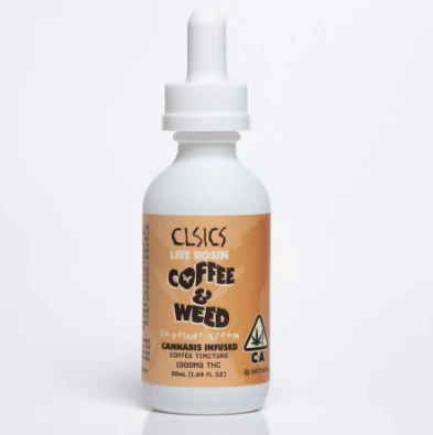 CLSICS - Clsics Rosin 1000mg Tincture Hazelnut Cream Main Image
