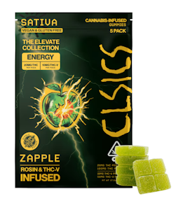 CLSICS - CLSICS | Zapple | Live Rosin 2:1 THC:THCV 5pk | 100mg ​