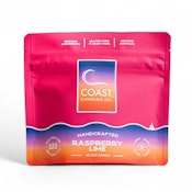 Raspberry Lime 1:1:1 THC:CBD:THCV Gummies - 100 mg - Coast