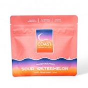 Sour Watermelon Gummies - 100mg - Coast
