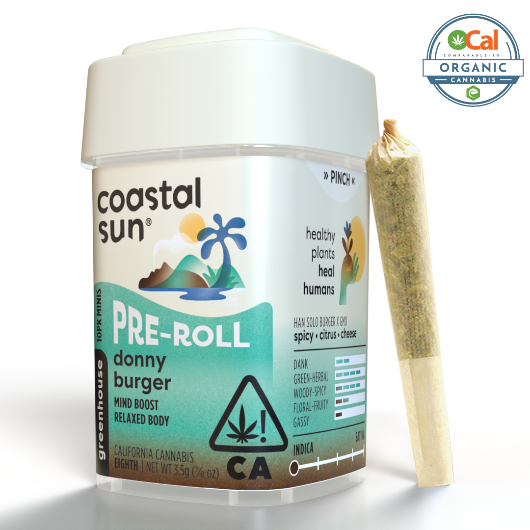 Coastal Sun | Ocal | Donny Burger | Pre-Rolls | 10pk