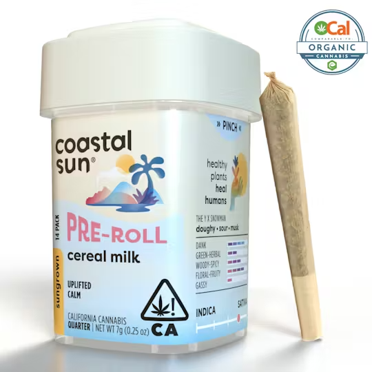 Coastal Sun | Ocal | Cereal Milk | Pre-Rolls | 14pk