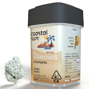 Coastal Sun | Crumpets | Diamond Infused Flower | 7g