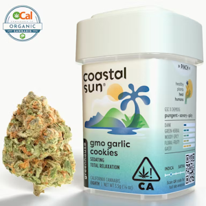 COASTAL SUN - Coastal Sun | OCal | GMO Garlic Cookies | 3.5g