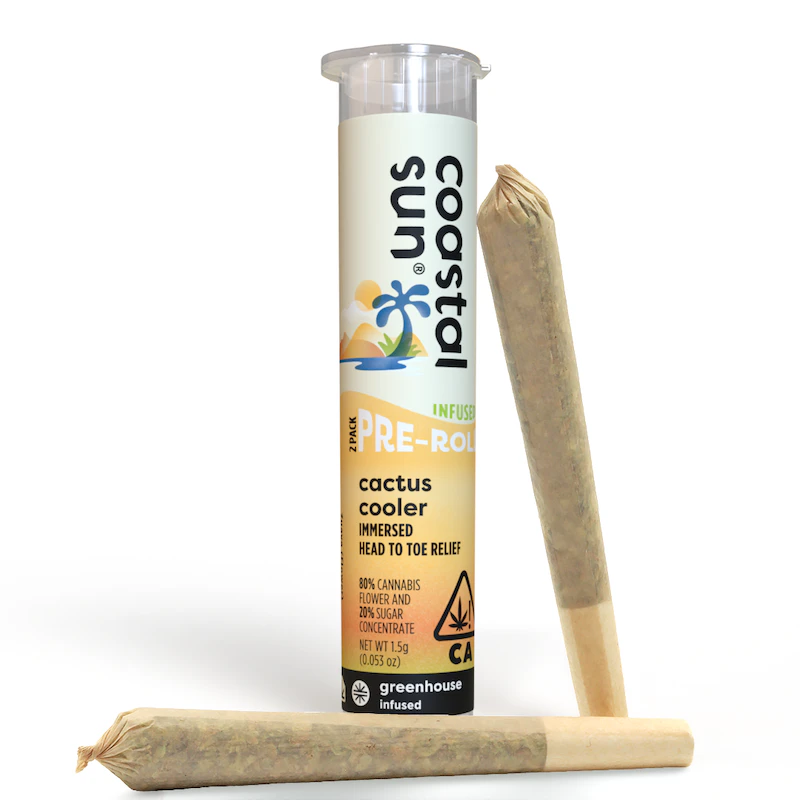 Coastal Sun - Infused - 2pk - Cactus Cooler - 1.5g (S) - Coastal Sun Main Image