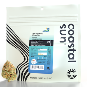 COASTAL SUN - (GMO) Garlic Cookies - 14g (I) - Coastal Sun
