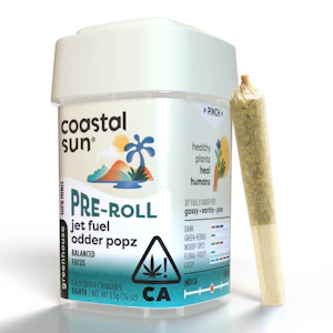 Coastal Sun - 10pk - Jet Fuel Odder Popz  - 3.5g (H) - Coastal Sun