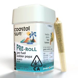 Coastal Sun - 10pk - Jet Fuel Odder Popz  - 3.5g (H) - Coastal Sun