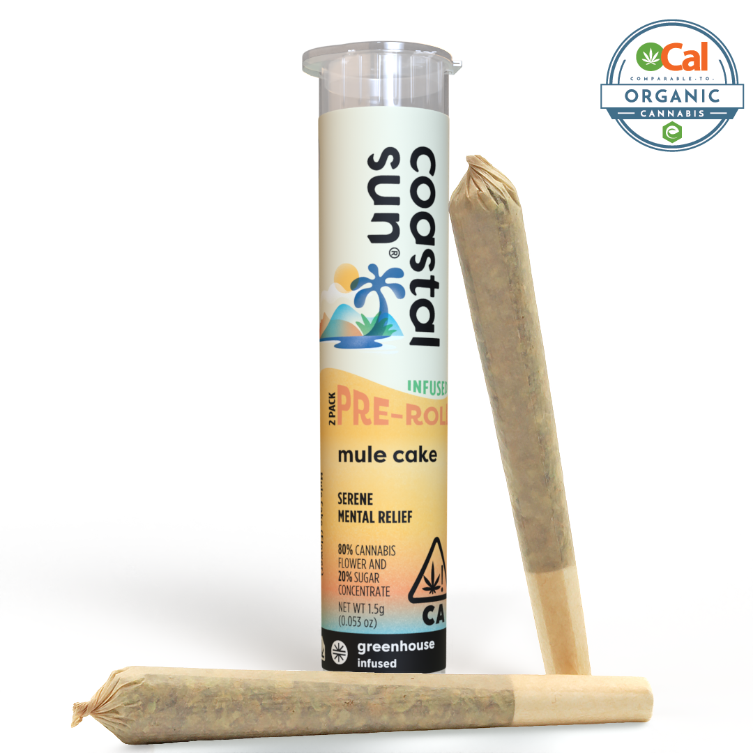 Coastal Sun | Mule Cake | Infused Pre-Roll | 2pk
