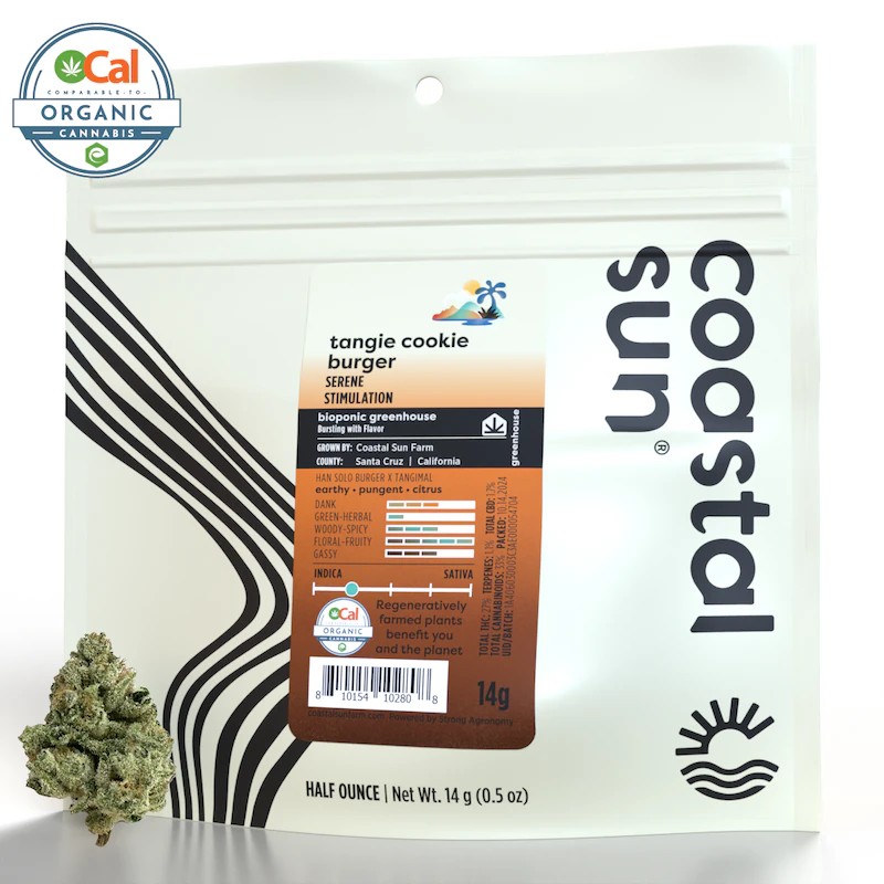 Coastal Sun - Tangie Cookie burger - 14g (IH) - Coastal Sun Main Image