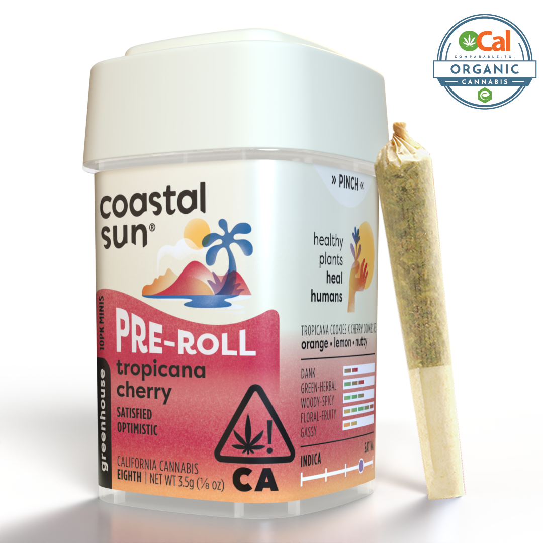 Coastal Sun | Ocal | Tropicanna Cherry | Pre-Rolls | 10pk