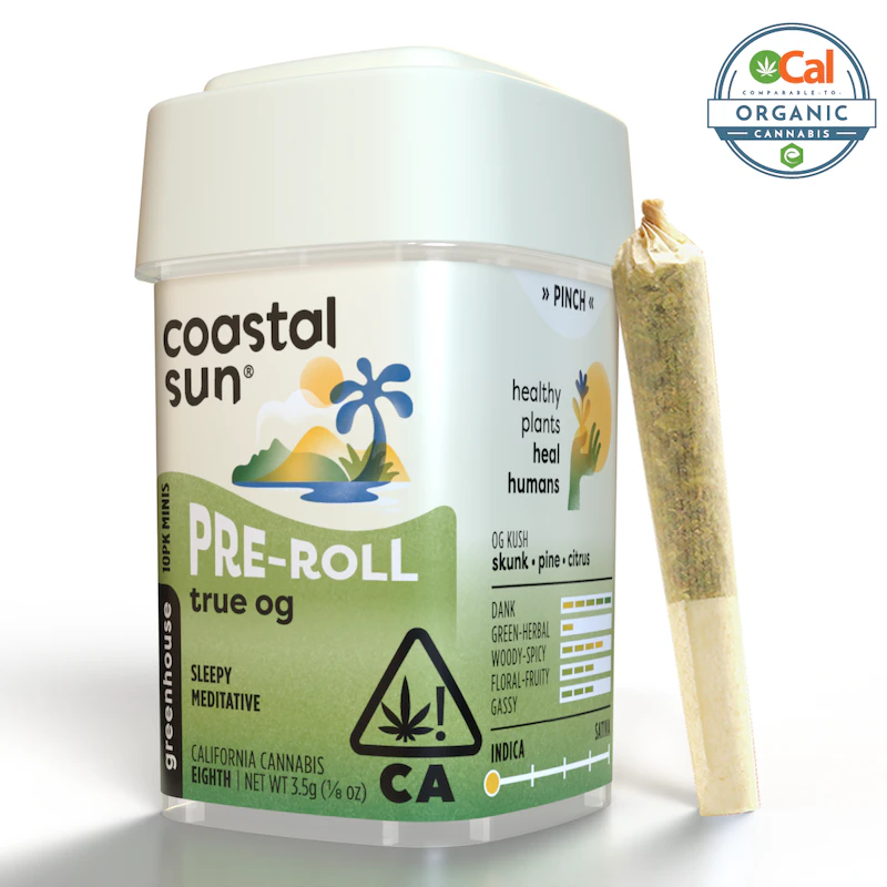Coastal Sun - 10pk - True OG - 3.5g (I) - Coastal Sun Main Image