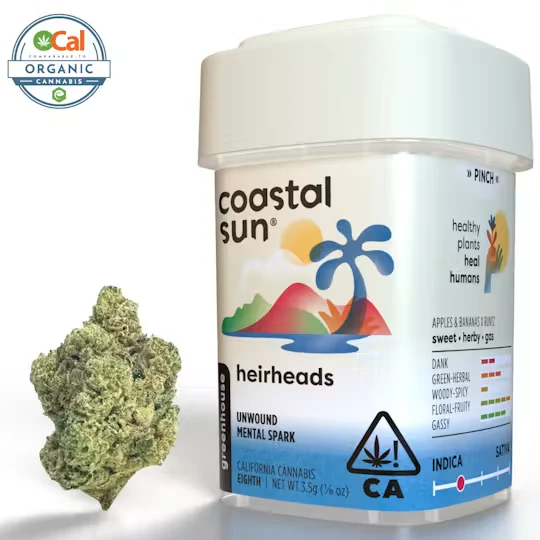 Coastal Sun - Coastal Sun | OCal | Heirheads | 3.5g Main Image