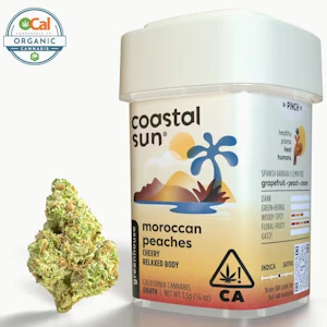 Coastal Sun - Coastal Sun - Hybrid - Moroccan Peaches - (3.5g)