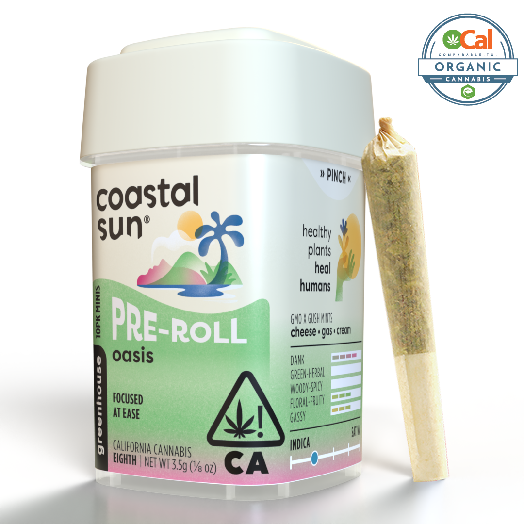 Coastal Sun | Ocal | Oasis | Pre-Rolls | 10pk