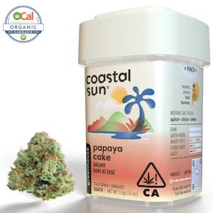 Coastal Sun - Coastal Sun | OCal | Papaya Cake | 3.5g