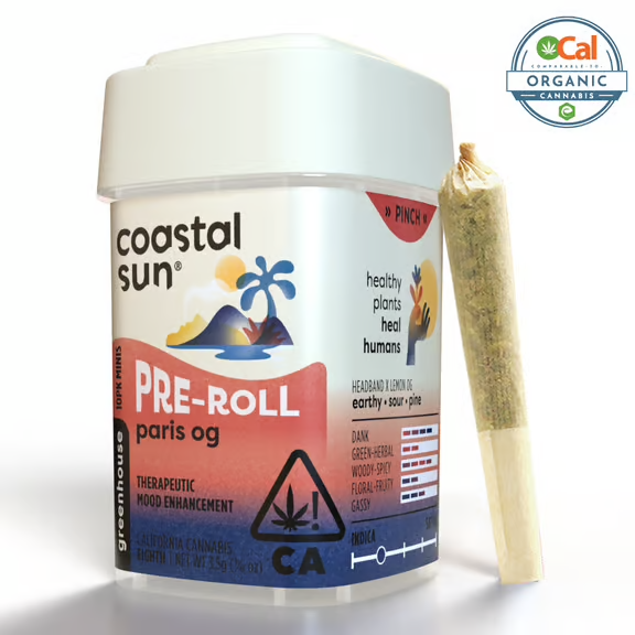Coastal Sun | Ocal | Paris OG | Pre-Rolls | 10pk