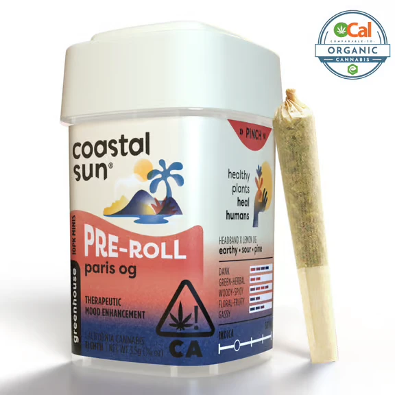 Coastal Sun - Coastal Sun | Ocal | Paris OG | Pre-Rolls | 10pk Main Image