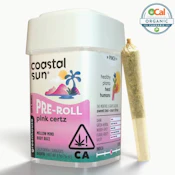 Coastal Sun - Pre Roll Pack - Hybrid - Pink Certz - (3.5g) 10 pack