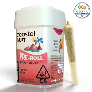 COASTAL SUN - Coastal Sun | Ocal | Super Sauce | Pre-Rolls | 10pk
