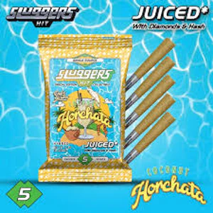 Sluggers - Sluggers Infused 5pk Prerolls 3.5g Coconut Horchata