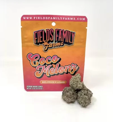 Fields Family Farmz - Coco Melonz (H) 30.27% THC | Fields Family Farmz | 3.5g Flower Main Image