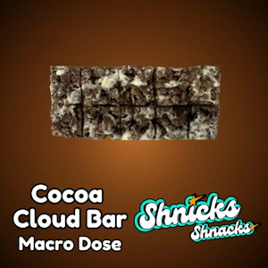 Shnicks Shnacks - Shnicks Shnacks | Edibles | Macro | Cocoa Cloud Bar | 10pk 100mg