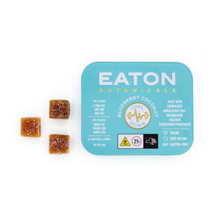 EATON BOTANICALS - Cool Down | Blueberry Coconut 1:2:2 THC:CBD:CBC | 20pk