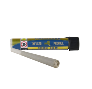 NANTICOKE - Nanticoke- Coconut Cream- 1g Infused Preroll