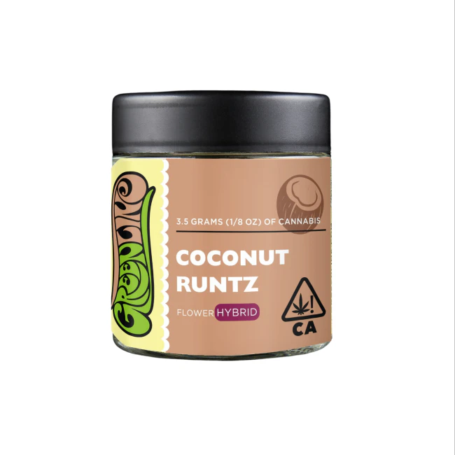 Greenline - [GREENLINE] FLOWER - 3.5G - COCONUT RUNTZ (H) Main Image