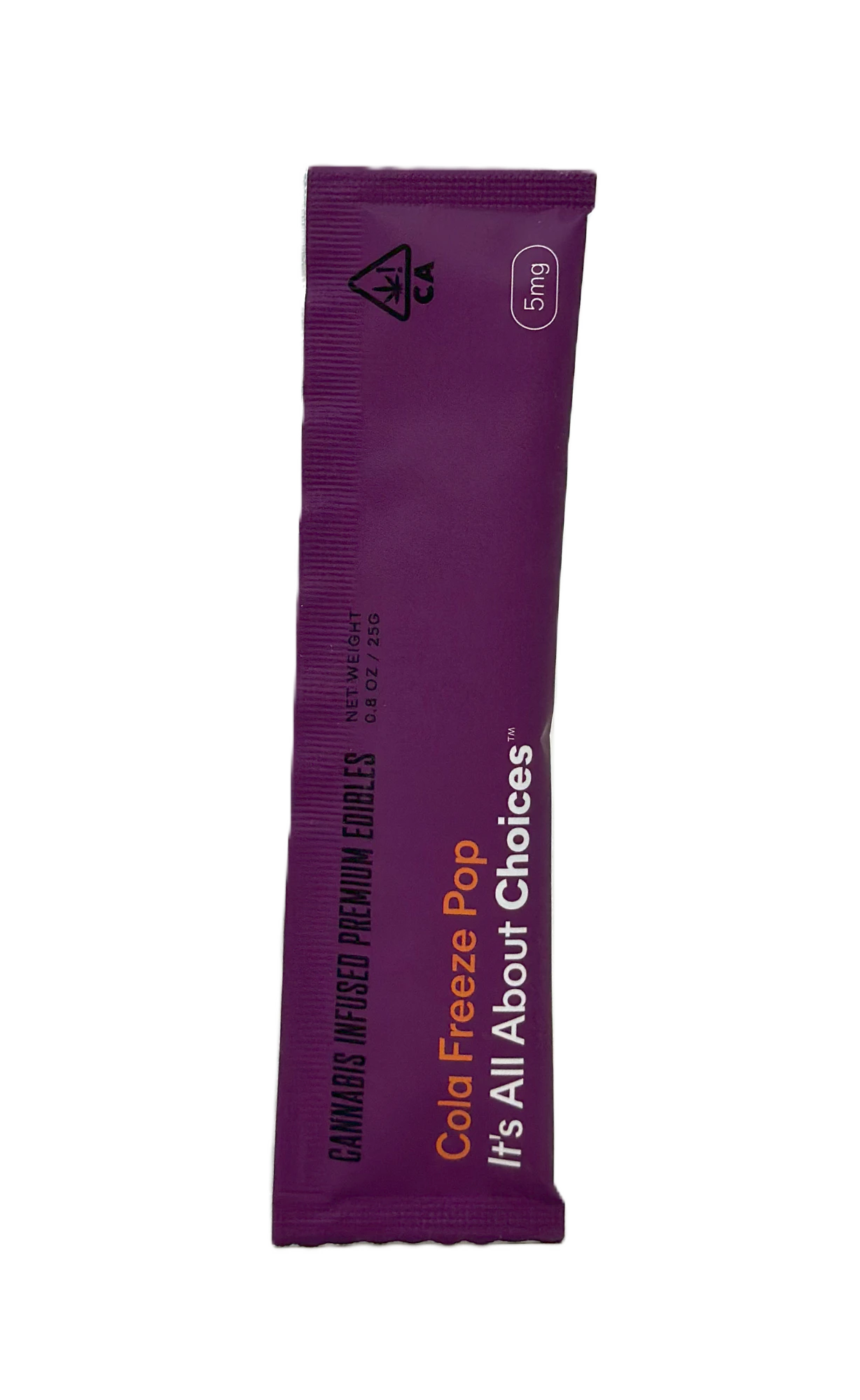 It's All About Choices - All About Choices - Cola Freeze Pop - Single - Edible - 5mg Main Image
