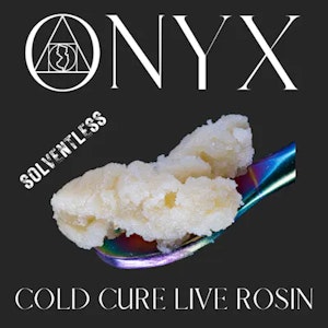 ONYX - Concentrate | Onyx X Bassriver Buds | Yikez | 1g Live Rosin Cold Cure
