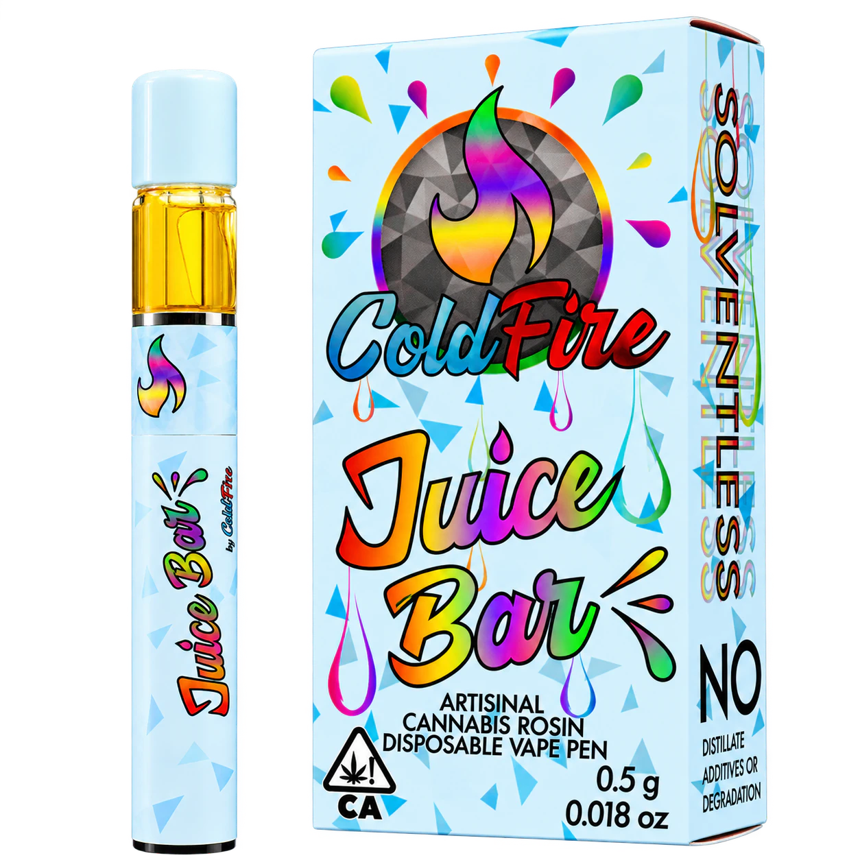 COLDFIRE Extracts - ColdFire x Mountain Man Melts | Spritzer | Rosin | Juice Bar Main Image