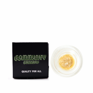 COMMUNITY CANNABIS - Lemon Limez (S) 73.6% THC | Community Cannabis | Cold Cure Rosin 1g