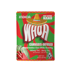 WHOA - WHOA | WATERMELON CON CHILE | EDIBLE | 100MG