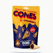 Milk Chocolate Cones - 100mg 10pk