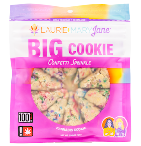 LAURIE + MARYJANE - Laurie + Mary Jane Big Cookie Confetti Sprinkles 100mg