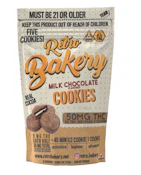  Retro Bakery | Milk Chocolate Cookies | 5mg THC