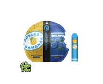  COOKIES - Apples & Bananas / Huckleberry Gelato - Dual AIO Vape - 1G